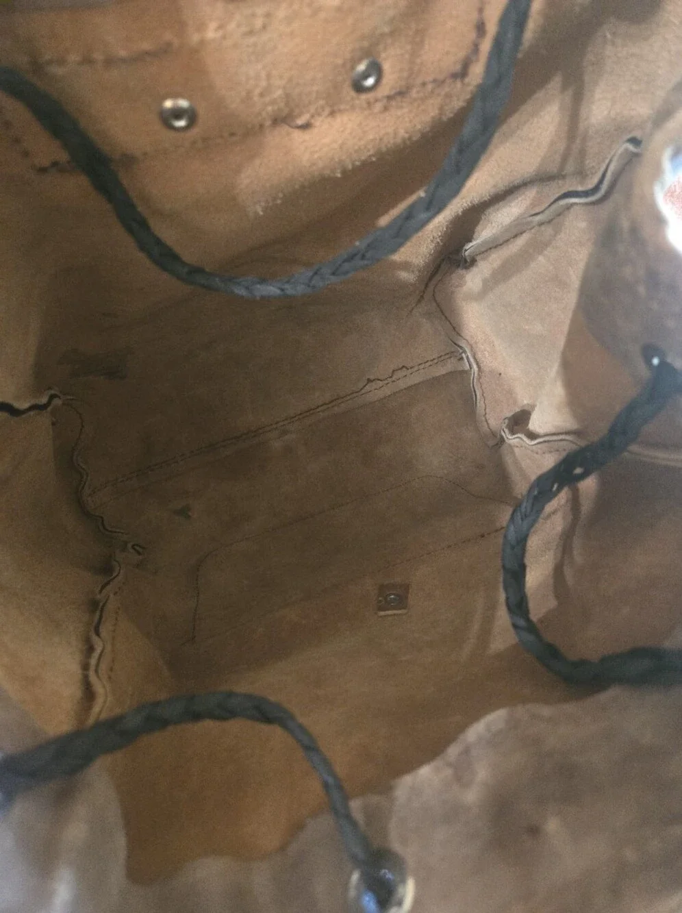 Classic Brown Leather Backpack